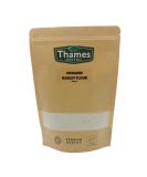 Thames Organic 500g Organic Barley Flour: Non-GMO, High-Fiber, Additive-Free - Ideal for Baking and Cooking - Buy Online on GoSupps.com
