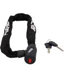 FISCHER Chain Lock with Numbers - 5mm Diameter 20mm Width 90cm Length | Secure Your Belongings | Black Uni Key Design - Buy Online on GoSupps.com