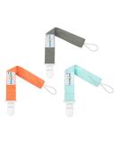 Babygoal Neutral Pacifier Clips 3 Pack - Universal Pacifier Holder for Boys and Girls - Ideal Baby Gift - PS01 01 Pure Neutral Color - Buy Online on GoSupps.com