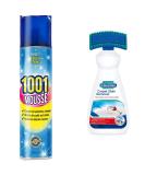 1001 Mousse Carpet and Upholstery Cleaner Floral Scented Cleaner 350 ml & Dr. Beckmann Carpet Stain Remover | Removes new and dried-in stains | includes applicator brush - Buy Online on GoSupps.com