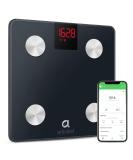 arboleaf Scales for Body Weight and Fat, Weight Scale with Body Fat, Digital Bathroom Scale, Smart Bluetooth Body Fat Scale Sync 14 Body Composition Analyzer with Other Fitness Apps, 400lb, 11x11 Inch - Buy Online on GoSupps.com