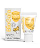 BioGaia Immune Active Baby Probiotic Drops with Vitamin D | Digestive & Immune Health for Babies & Toddlers | Pediatrician Trusted | Allergen-Free Dairy Soy & Gluten Free - 0.17 Fl Oz - Buy Online on GoSupps.com