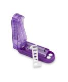 Buy Adjustable Multiple Pill Cutter | Detachable 6-Grid Pill Splitter for Small Tablets - Stainless Steel Blade & Silica Gel Sheet (Purple) - Fast International Shipping - Buy Online on GoSupps.com