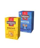 Biscuit Brew Tea Bags 40 tea bags (112g) and Bedtime Brew 40 Tea Bags (100g) Taylors of Harrogate Yorkshire bundle - Buy Online on GoSupps.com