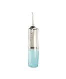 Portable Dental Water Flosser - Cordless Oral Irrigator | FineLife Products | Rechargeable Teeth Cleaner with 3 Modes - Silver - Buy Online on GoSupps.com