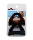 Scunci Clutch Jaw Clips - Assorted Colors - 1.6 Ounce - Buy Online on GoSupps.com