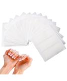 Lanjue French Manicure Nail Sticker - 25 Sheets/1200PCS, Self-Adhesive Half-Moon Shaped Manicure Stickers - Buy Online on GoSupps.com