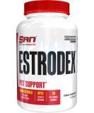 Buy SAN s Estrodex - Natural Estrogen Blocker & Fitness Supplement for Men - Aromatase Inhibitor with Indole-3-Carbinol & CDG - Gluten-Free - 90 Capsules - Buy Online on GoSupps.com