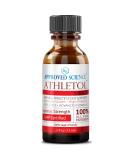 Approved Science Athletol - Rapid Athlete's Foot Relief with Undecylenic Acid & Tea Tree Oil - Vegan Formula - 0.5 Fl. Oz - Buy Online on GoSupps.com