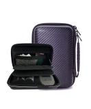 Diabetes Testing Kit Case - Travel Organizer for Glucose Meter, Strips, Lancets, Pen Needles, Syringes, Alcohol Swabs - Black - Buy Online on GoSupps.com
