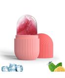 Ice Roller for Face and Eyes Gua Sha Massage Face Roller Ice Mould Reusable Facial Beauty Ice Roller Skin Care Tools for Brighten Skin Eye Puffiness Treatment (Pink) - Buy Online on GoSupps.com