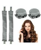 Heatless Curlers - Calp Lock Winders for Stunning Waves Overnight | DIY Styling for Short & Long Hair | Green - Buy Online on GoSupps.com