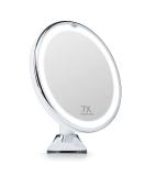 Fancii Maya 7 Magnifying Lighted Vanity Makeup Mirror - 7X Magnification, 20 LED Lights, Cordless & Travel-Friendly - Buy Online on GoSupps.com