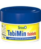 Tetra Tablets Tabimin - Premium Fish Feed for All Bottom Fish - 58 Count Pack | Ideal for Catfish Loaches & Barbs - International Shipping Available - Buy Online on GoSupps.com