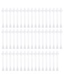 CHStarina 50-Pack Nose Wax Stickers - Plastic Nasal Hair Remover Strips & Spatulas for Easy Nostril Cleaning - Buy Online on GoSupps.com