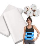Castor Oil Pack Wrap - Reusable Organic Cotton Flannel for Liver Detox & Inflammation Relief | Revolutionary Upgrade - Buy Online on GoSupps.com