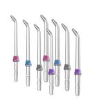 Flosser replacement tips for water fin high-pressure water-fin-top replacement compatible with mouth shower and dental floss orthodontic lace-8-part (4 colors) - Buy Online on GoSupps.com