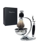 Magyfosia Razor Set for Men - Complete Fur Care Kit with Mach 3 Razors Honey-Soft Shaving Soap Heart Shape Stand & Perfect Birthday Gift - Buy Online on GoSupps.com