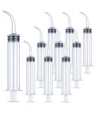 Wisdom Teeth Syringe 10 Pack - Dental Irrigation Curved Syringes for Oral Care & Pain Relief - Buy Online on GoSupps.com