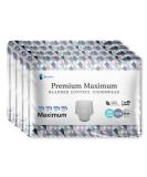 Premium Maximum Plus Pull Up Underwear for Men - Absorbent Bladder Protection - Sleek Invisible Fit - Grey - Small/Medium - 80 Count Pack - Buy Online on GoSupps.com
