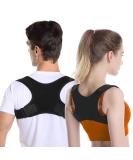 Posture Corrector for Women & Men | Adjustable Back Brace & Shoulder Support | Relief for Back Pain & Improved Clavicle Posture - Buy Online on GoSupps.com
