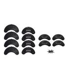 6 Pairs Heel Tap Replacement with Nails - Medium Large Extra Large | Durable Shoe Repair Solutions - Buy Online on GoSupps.com