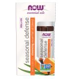 Now Foods Seasonal Defense Essential Oils Roll-On 13 oz - Immune Support - Buy Online on GoSupps.com