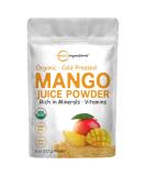 Organic Mango Juice Powder - 8 oz | Cold Pressed, Vitamin C Rich for Immune Support | Great for Smoothies & Beverages | Non-GMO - Buy Online on GoSupps.com