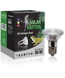 Buy SOLAR RAPTOR UV Halogen Spot 50W - Premium Reptile Heat Lamp for Terrariums | Daylight Spectrum - Buy Online on GoSupps.com