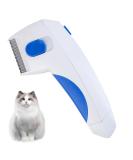 Electric Flea Comb for Cats Dogs - Pet Flea Comb to Kill Fleas and Eggs Electronic Lice Remover Grooming Comb Brush - Buy Online on GoSupps.com