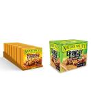 Nature Valley Protein Peanut & Chocolate Gluten Free Cereal Bars 4 x 40g (Pack of 8 total 32 Bars) & Crunchy Granola Bars Variety Pack of 40 Bars - Buy Online on GoSupps.com