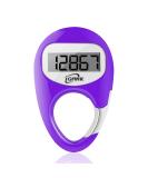 iGANK Simple Walking Pedometer 3D Step Counter - Accurate Fitness Tracker for Men Women & Kids - Purple - International Shipping Available - Buy Online on GoSupps.com