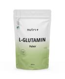 Nutri + L glutamine powder vegan 500 g - neutral & high dose without additives - 100% nature - fermented L -glutamine powder made in Germany flavors flavors (1 Pack) - Buy Online on GoSupps.com