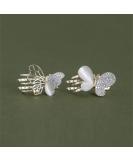 JIEKRIHLO 2 Pcs Butterfly Hair Clips - Small Cute Design for Women and Girls | Perfect Gift for Her - DD001 - Buy Online on GoSupps.com