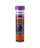 Sambucol Black Elderberry Effervescent Tablets 15 Count - 30g - Immune Support - Pack of 1 - Buy Online on GoSupps.com