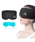 Mavogel Weighted Sleep Mask - Cooling Gel Eye Mask for Puffiness Migraine Relief & Light Blocking - Ideal Gift for Women & Men - Buy Online on GoSupps.com
