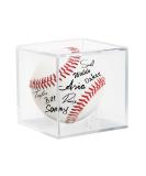 Baseball Display Case Acrylic Cube - UV Protected Acrylic Baseball Holder, Display Case for Autographed Baseball, Tennis Ball, Golf Ball, Billiard Ball, Memorabilia Display Cases 1 - Buy Online on GoSupps.com