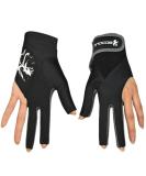 FULLANT 3 Finger Billiard Gloves for Left Hand - Lycra Snooker Accessories (2 Pack) - Gray - Buy Online on GoSupps.com