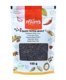 Mum's Premium Black Pepper Whole Peppercorn 150g - High-Quality Spice for Gourmet Cooking - Buy Online on GoSupps.com