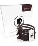 Reskthetic hair tie - high -quality braided hair tie with perfect hold extremely tearproof braid rubber pleasant to the hair (brown) - Buy Online on GoSupps.com