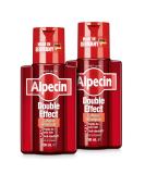 Alpecin Double Effect Shampoo 2x 200ml - Anti Dandruff & Hair Growth Energizer | Made in Germany - Buy Online on GoSupps.com