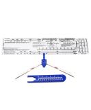 Airgoesin EMI EKG Caliper and EKG Ruler Heart Rate Scale Tape - Buy Online on GoSupps.com
