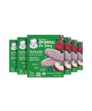 Gerber Organic Teething Wafers, Blueberry Apple Beet Flavor, 12 Count Box (Pack of 6) - 10.2 Ounces - Buy Online on GoSupps.com