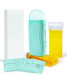 Honey Roll On Waxing Kit - Beth Lee Hair Removal Wax Warmer - 2 Honey Wax Cartridges - For Legs, Arms, and Underarms - Buy Online on GoSupps.com