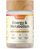 Metabolism and Natural Energy Supplements for Fatigue  Stress Relief  Energy Booster & Better Mood  Energy Pills for Women & Men  Ginger  Turmeric  Rhodiola Rosea + More Herbs & Vitamins (60 Capsules) - Buy Online on GoSupps.com