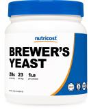 Nutricost Brewers Yeast Powder 1LB (16oz) - Non-GMO Vegetarian Friendly - Buy Online on GoSupps.com