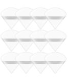 Ainiv 12 PCS Triangle Makeup Puff Set - Reusable Soft Powder Sponge for Wet/Dry Use - Ideal for Loose Powder, Foundation, and Blush - White #6 - Buy Online on GoSupps.com