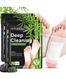 Foot Pads (30 PCS)  Deep Cleansing Foot Patches with Bamboo Vinegar and Ginger Powder  Relieve Stress  Improve Sleep and Relaxation - Buy Online on GoSupps.com