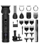 7 in 1 Hair Clipper & Beard Trimmer Kit - Professional Electric Shaver for Men - Cordless Grooming Solution - Buy Online on GoSupps.com