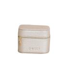 Shop Dosey Gold Travel Pill Case | Vegan Leather Daily Organizer with 7 Airtight Pill Pockets - Stylish & Functional Medication Storage - Buy Online on GoSupps.com